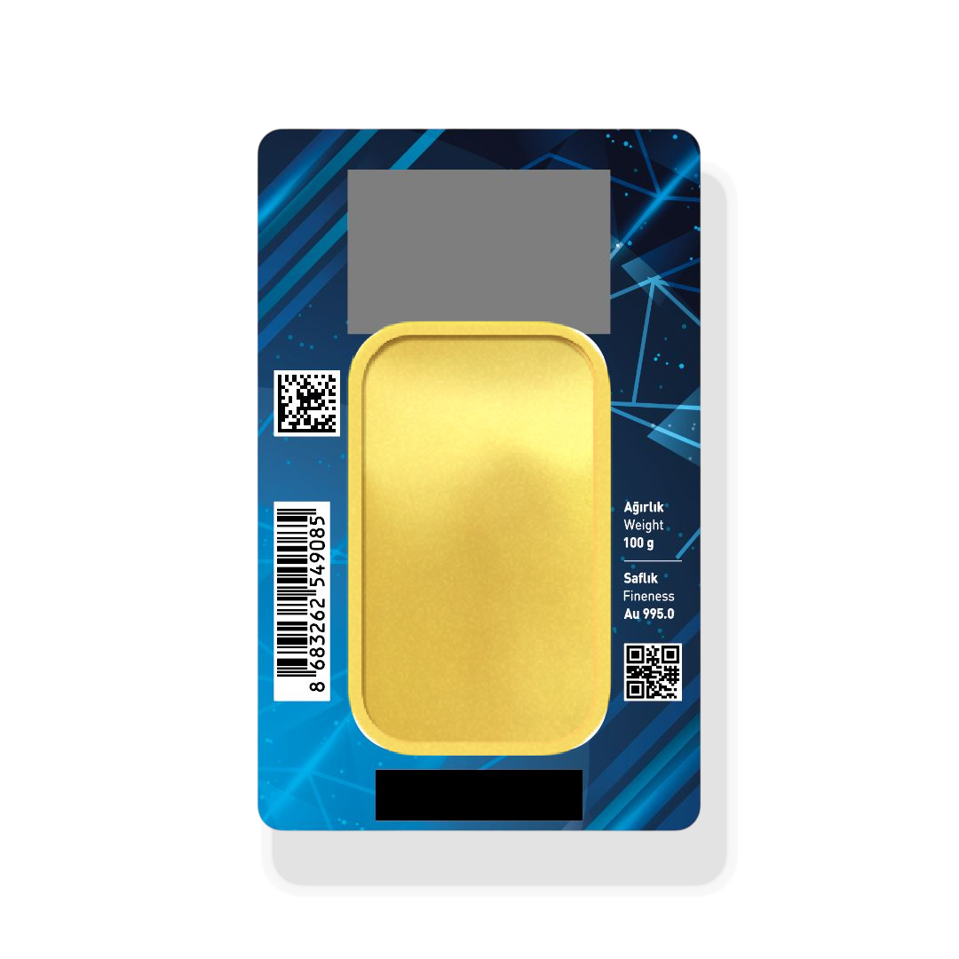 100 gr 24 Ayar SAR Gram Altın