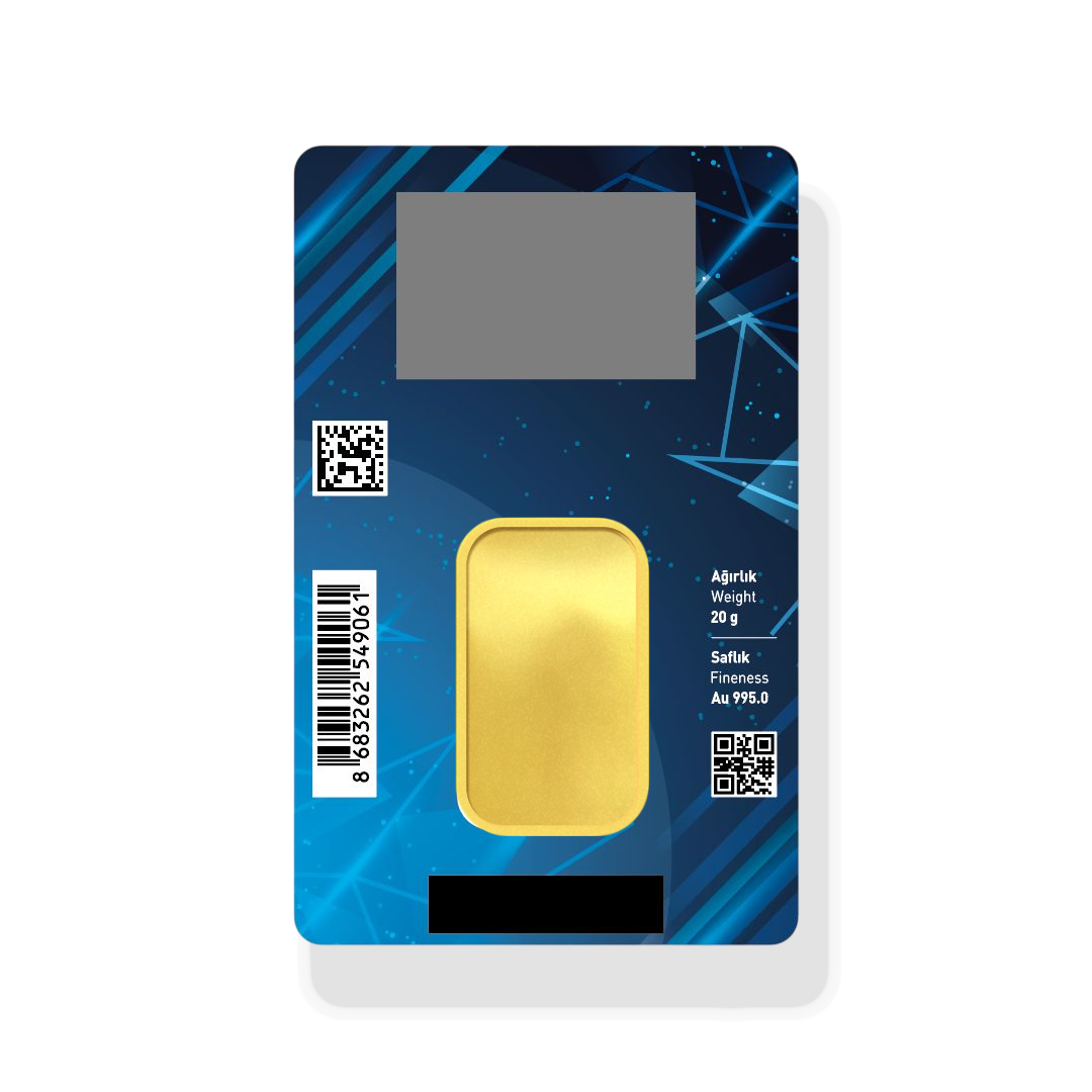 20 gr 24 Ayar SAR Gram Altın