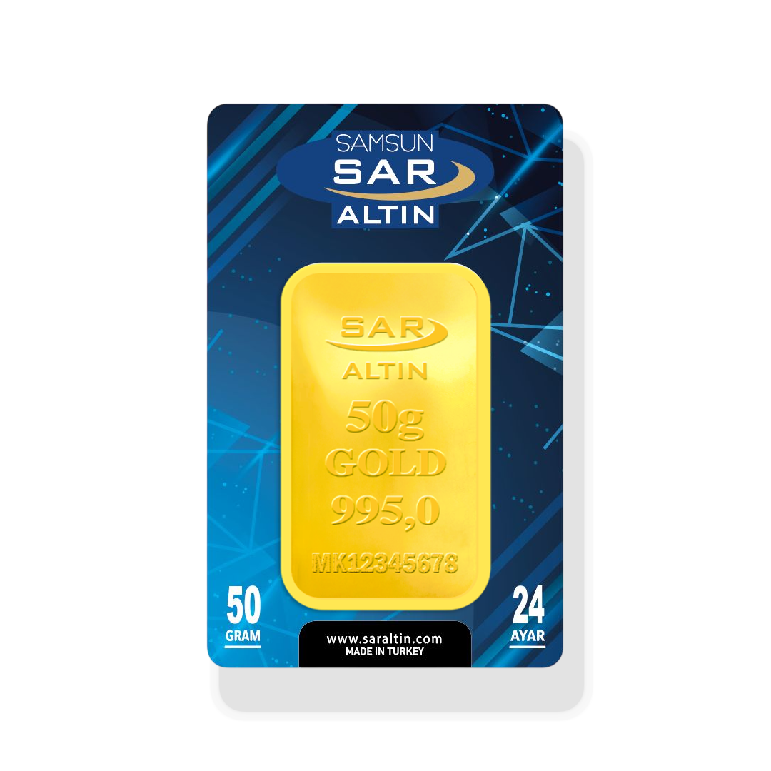 50 gr 24 Ayar SAR Gram Altın